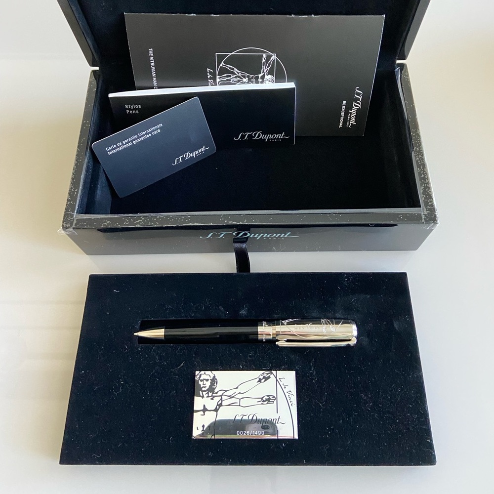 S.T Dupont Ball Point Pen- L da Vinci